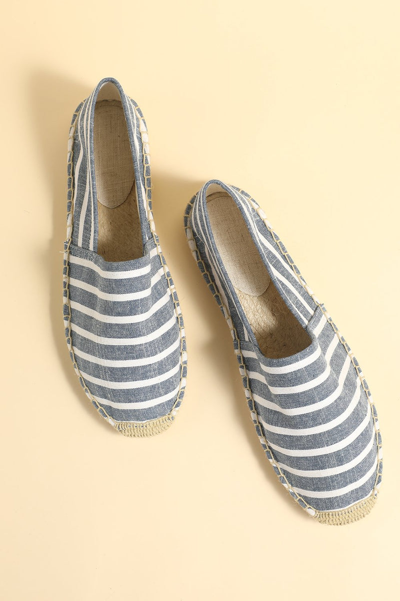 Load image into Gallery viewer, Summer Straw Woven Canvas Shoes