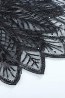 Load image into Gallery viewer, 1920s Sequin Black Women Cape