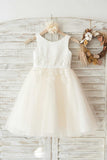 Girls Bambi Ivory Broderie Anglaise Tulle Dress