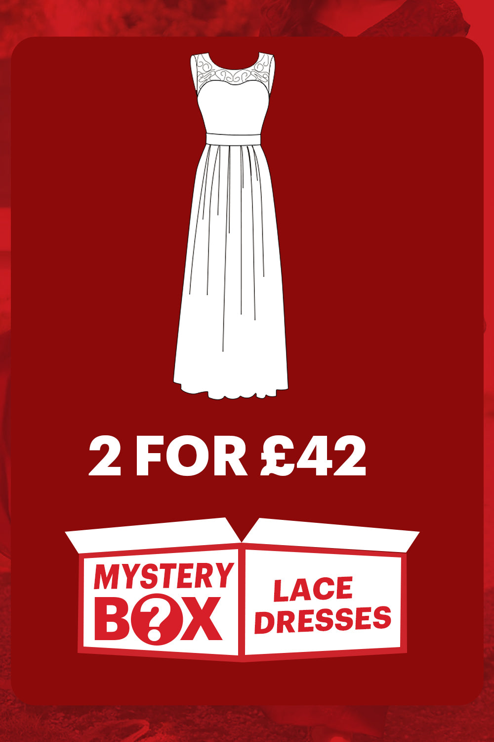 ZAPAKA MYSTERY BOX of 2Pc Lace Dresses