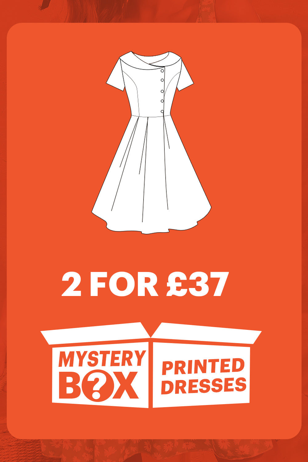 ZAPAKA MYSTERY BOX of 2Pc Printed Dresses