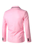 Pink Notched Lapel Men Prom Blazer