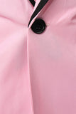 Pink Notched Lapel Men Prom Blazer