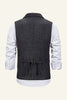 Load image into Gallery viewer, Peak Lapel Single Breasted Men&#39;s Suit Vest
