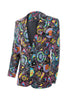 Load image into Gallery viewer, Men&#39;s Printed Notched Lapel Party Tuxedo