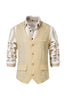 Load image into Gallery viewer, Ivory Retro Linen Single Breasted Loose Men&#39;s Casual Vest