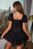 Load image into Gallery viewer, Hollow Out A-line Little Black Graduation Dress