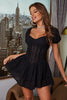 Load image into Gallery viewer, Hollow Out A-line Little Black Dress