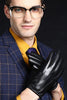 Load image into Gallery viewer, Black Full-Hand Leather Warm Winter Gloves For Men