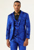 Load image into Gallery viewer, Sparkly Royal Blue Sequins 3 Piece Men&#39;s Prom Suits