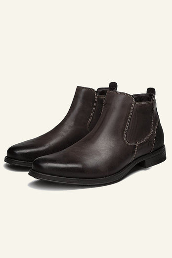 British Casual Men's Black Martin Boots