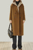 Load image into Gallery viewer, Double Breasted Caramel Wool Coat
