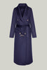Load image into Gallery viewer, Camel Lapel Neck Buttons Belted Wool Coat