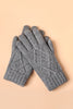 Load image into Gallery viewer, Black Knitted Gloves