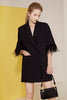 Load image into Gallery viewer, Oversized Prom Blazer For Women with Feathers
