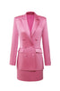 Load image into Gallery viewer, Fuchsia Peak Lapel 3 Piece Party Women Suits