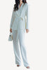 Load image into Gallery viewer, Khaki 2 Piece Notched Lapel Women Suits with Belt