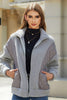 Load image into Gallery viewer, Apricot Fleece Zip Up Thickened Coat With Pockets