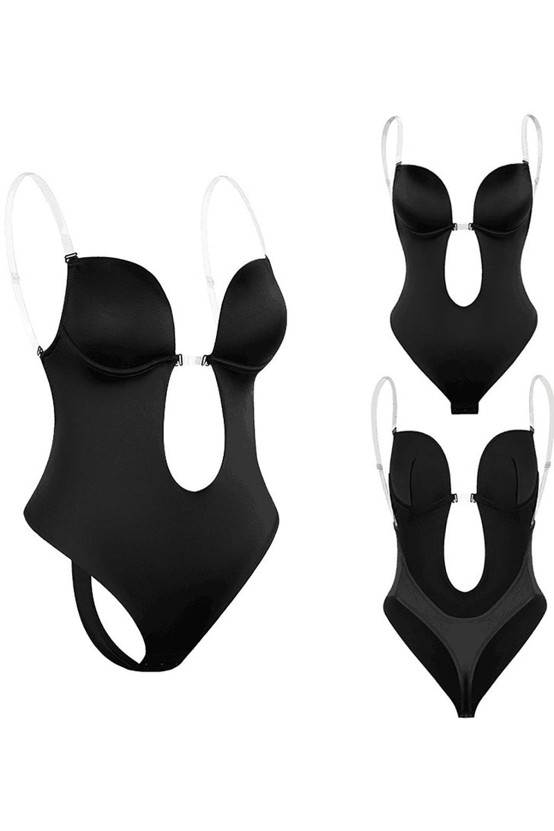 Load image into Gallery viewer, Cut-Out Push-Up Tummy Control Shapewear
