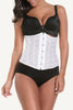 Load image into Gallery viewer, Black Lace Buckle Waist Control Shapewear