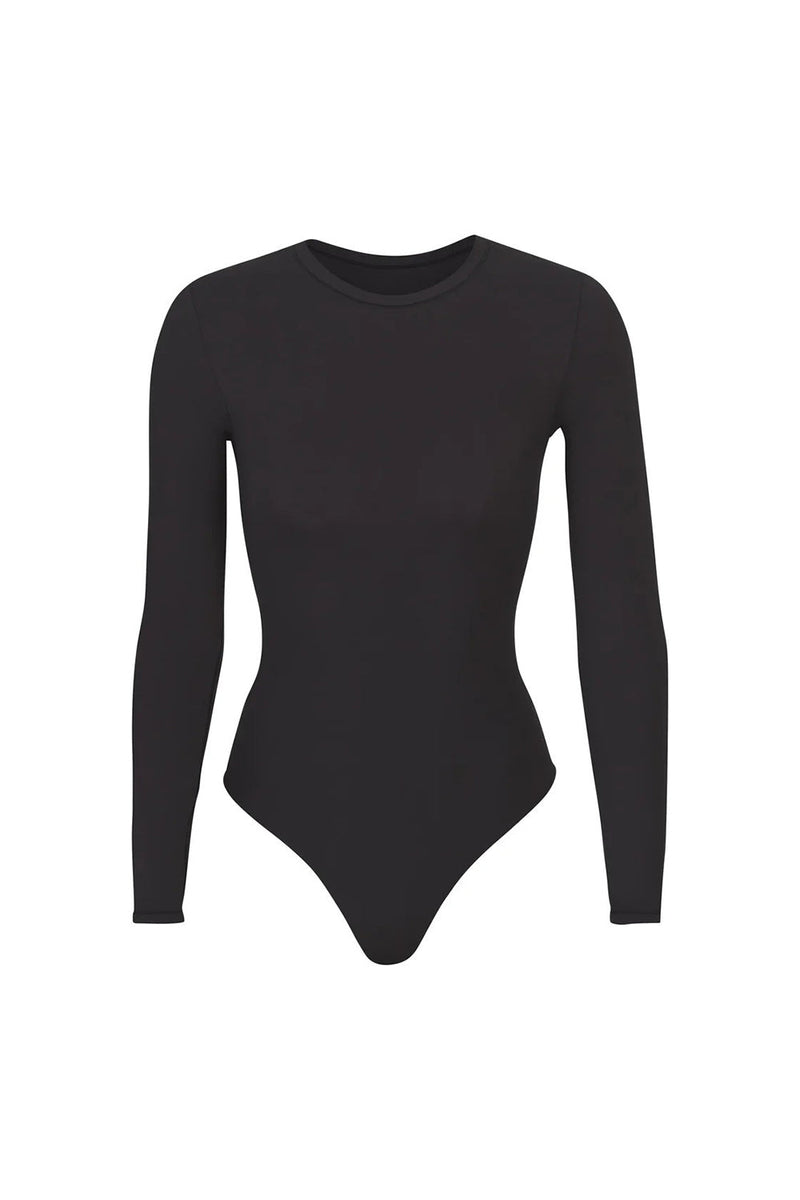 Load image into Gallery viewer, Long Sleeves Coffee Push Up Waist Tummy Control Shapewear