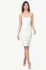 Load image into Gallery viewer, Strapless White Corset Graduation Party Dress