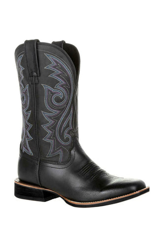 Boho Style Black High Boots