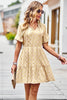 Load image into Gallery viewer, Polka Dots V-Neck Summer Dress