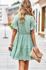 Load image into Gallery viewer, Polka Dots V-Neck Summer Dress