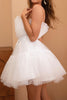 Load image into Gallery viewer, Tulle Strapless White Short Party Dress