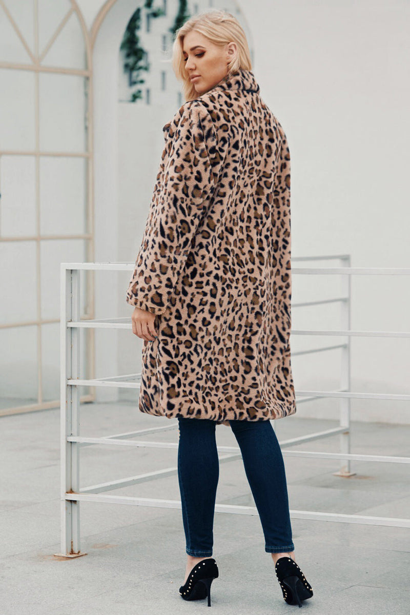 Long printed outlet coat