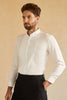 Load image into Gallery viewer, Long Sleeves White Men&#39;s Suit Shirt