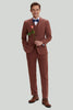 Load image into Gallery viewer, Tan Notched Lapel 3 Piece Single Breasted Prom Suits