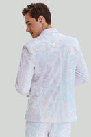 Load image into Gallery viewer, Men&#39;s Slim Fit 2 Piece Suit One Button Shawl Lapel Tuxedo for Prom