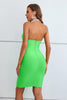 Load image into Gallery viewer, Green Halter Backless Bodycon Cocktail Dress