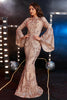 Load image into Gallery viewer, Champagne Sequin Mermaid Long Sleeves Formal Dress