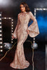 Load image into Gallery viewer, Champagne Sequin Mermaid Long Sleeves Formal Dress