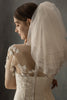 Load image into Gallery viewer, Five-Layer Point Drill Short Bridal Veils