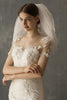 Load image into Gallery viewer, Five-Layer Point Drill Short Bridal Veils