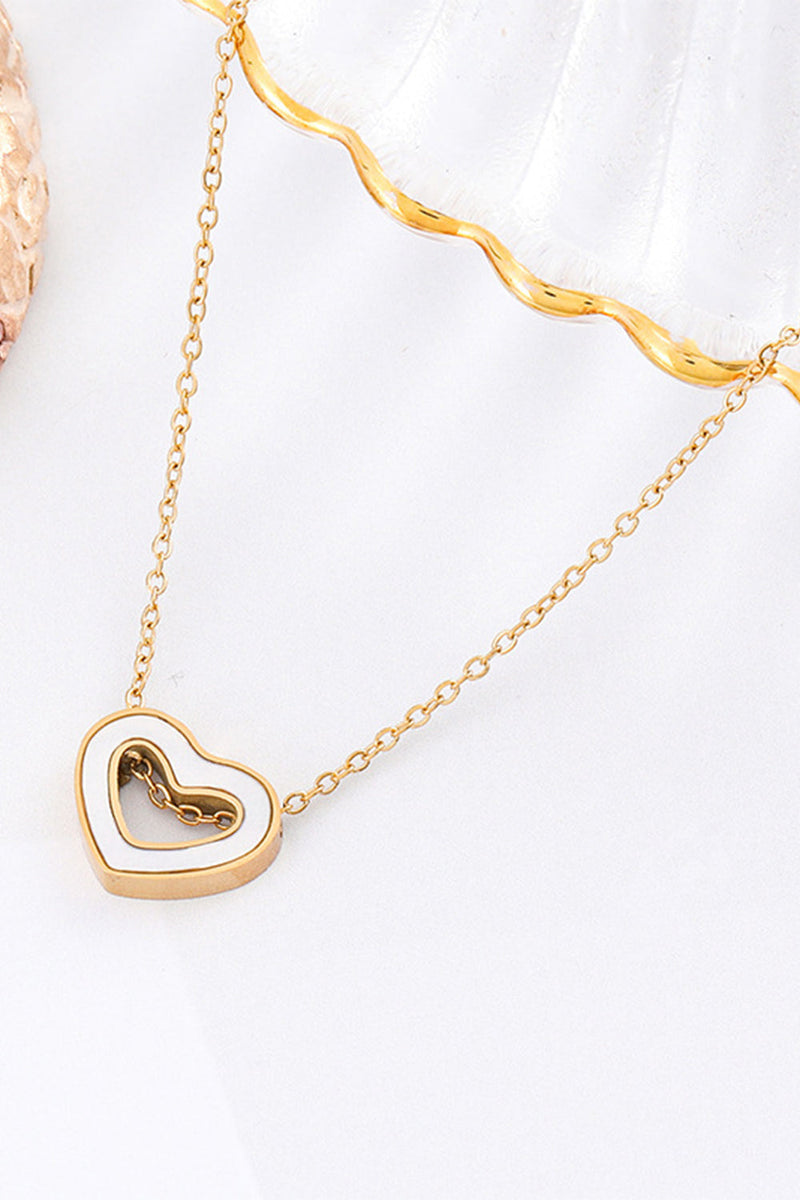 Load image into Gallery viewer, Golden Heart Necklace