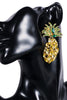 Load image into Gallery viewer, Yellow Pineapple Earrings