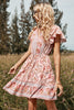 Load image into Gallery viewer, Blush Flower Print Summer Boho Dress