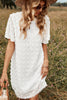 Load image into Gallery viewer, White Lace Chiffon Summer Dress