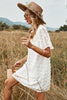 Load image into Gallery viewer, White Lace Chiffon Summer Dress