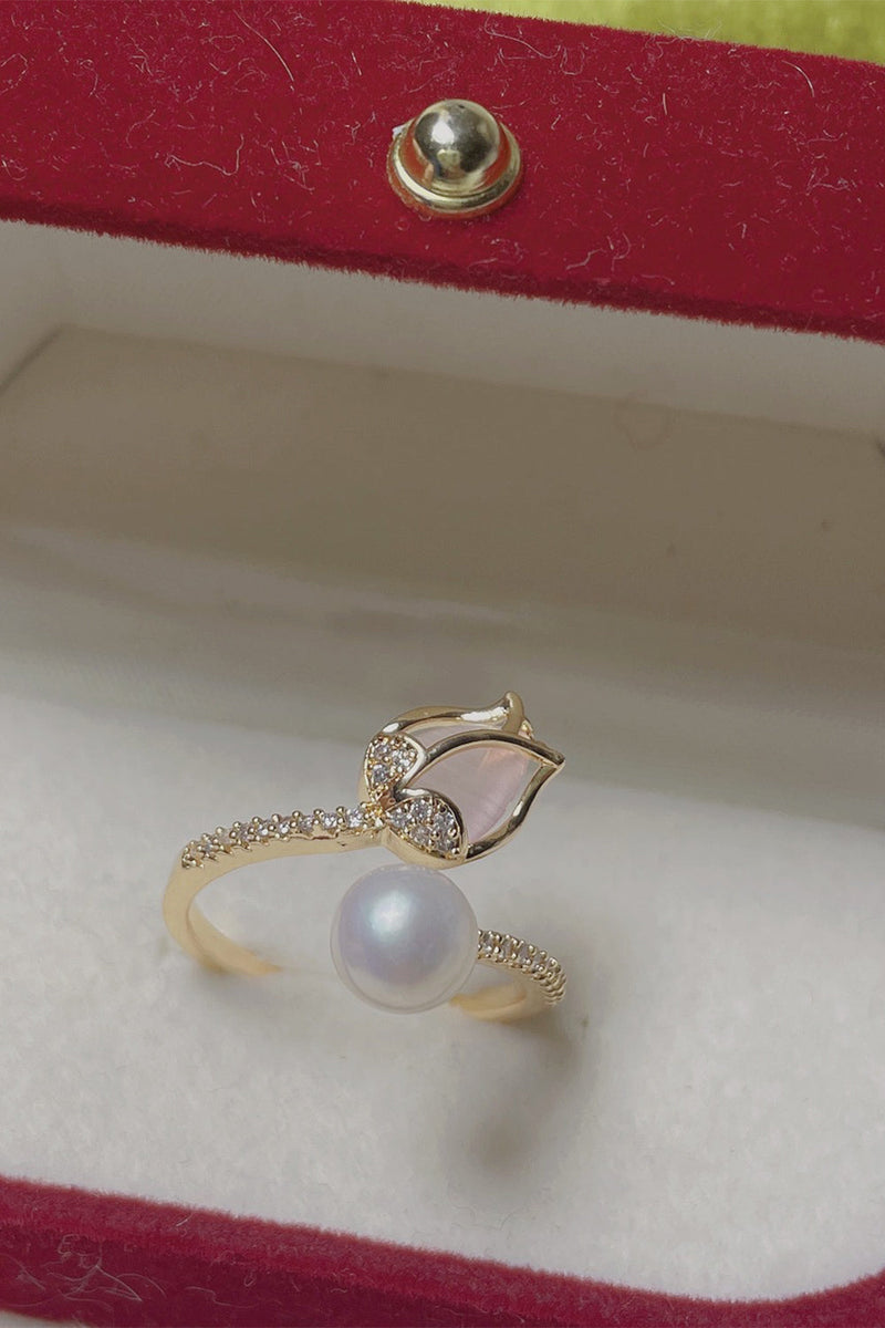 Load image into Gallery viewer, White Pearl Ring