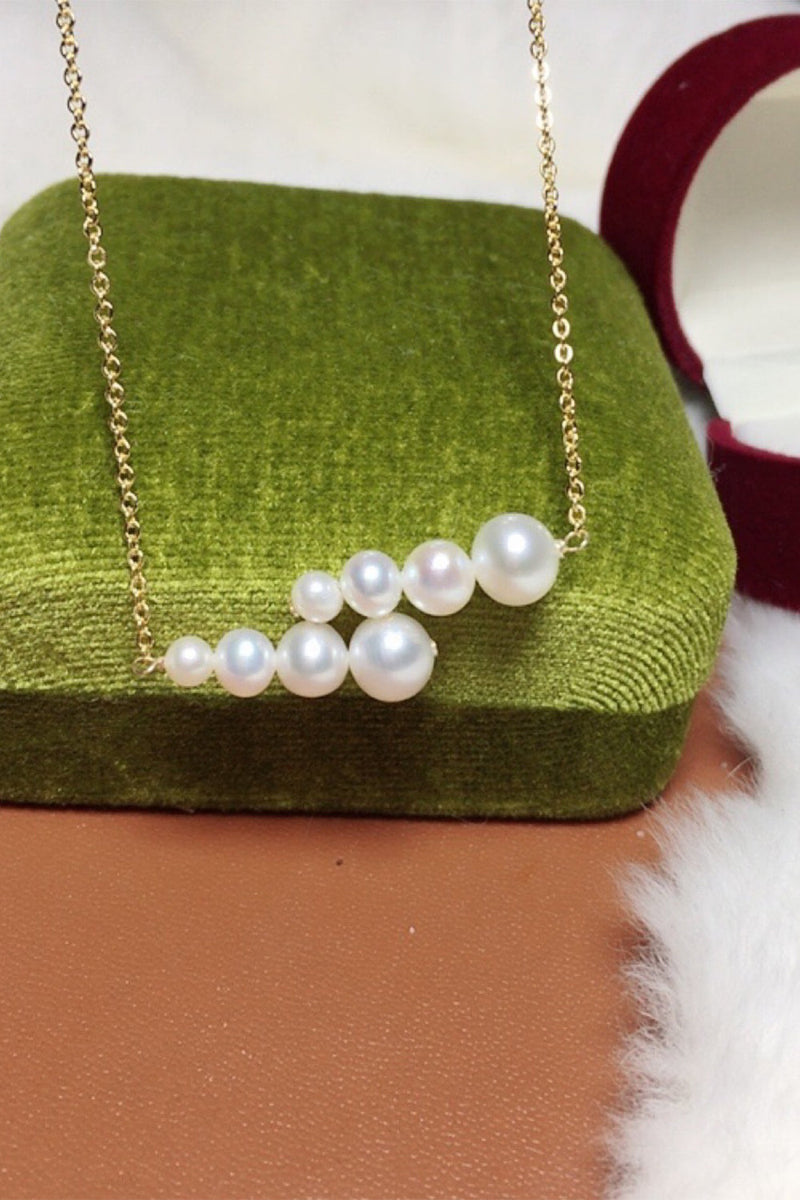 Load image into Gallery viewer, Pearl White Necklace