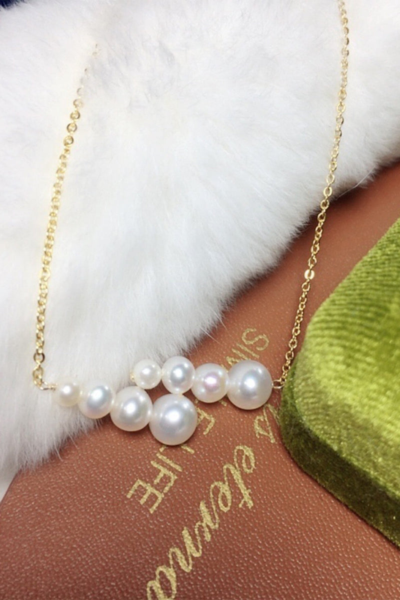Load image into Gallery viewer, Pearl White Necklace