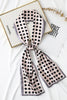 Load image into Gallery viewer, Blush Polka Dots Scarf Headpiece