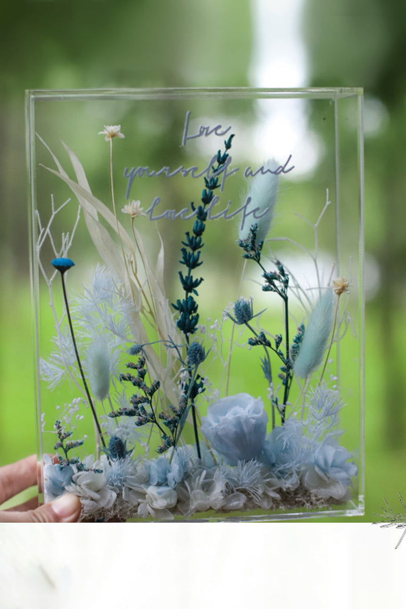 Load image into Gallery viewer, Acrylic Immortal Flower Photo Frame