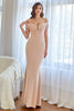 Load image into Gallery viewer, Blush Mermaid Long Prom Dress with Appliques